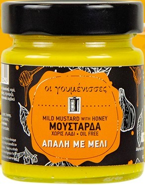 Μουσταρδα Απαλη Με Μελι 190gr Γουμενισσες
